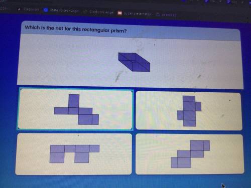What is the net for this rectangular prism