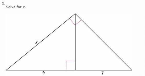 Solve for x, please explain.