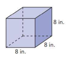 Find the surface area of this cube
