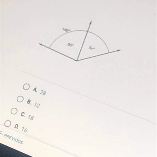 Find the value of x -Geometry in Two and Three Dimensions -will give brainliest-