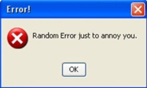 Hilarious error messages Continued