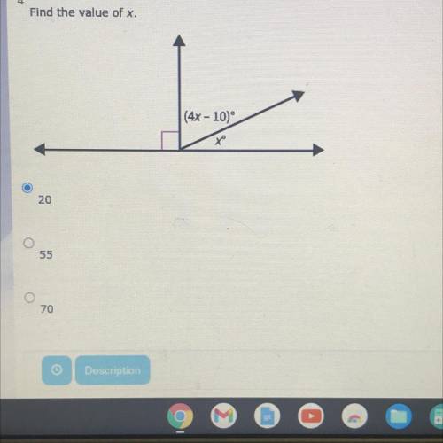 Pls help me with an accurate answer I can’t seem to solve it. Tyy :)

Answer choices:
A.20
B.55
C.