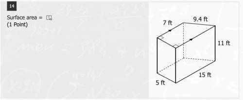 FIND SURFACE AREA I WILL GIVE BRAINLIEST