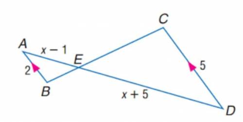 Solve for x. *they are similar* NO BOTS OR ELSE U WILL BE REPORTED