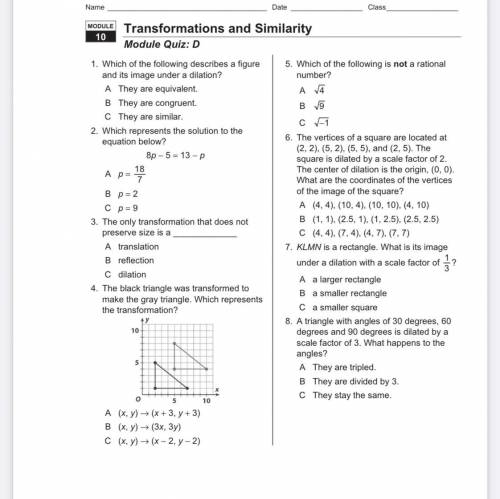 Help with this test please I need help with the answers