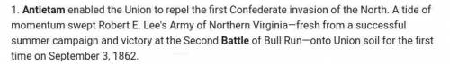 How did the battle of antietam change the course of the american civil war?