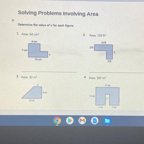 Determine the value of c for each figure