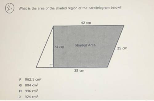 {what is the area of the shaded region of the parallelogram below?}
plshelp!!