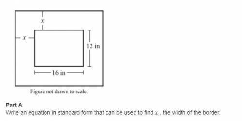 Jessie is building a cabinet door, which is pictured below. The center of the cabinet door is 12 in