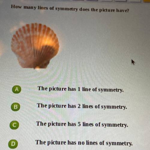 How many lines of symmetry does the picture have?
PIC INCLUDED