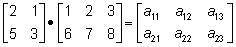 What is the value of a12?