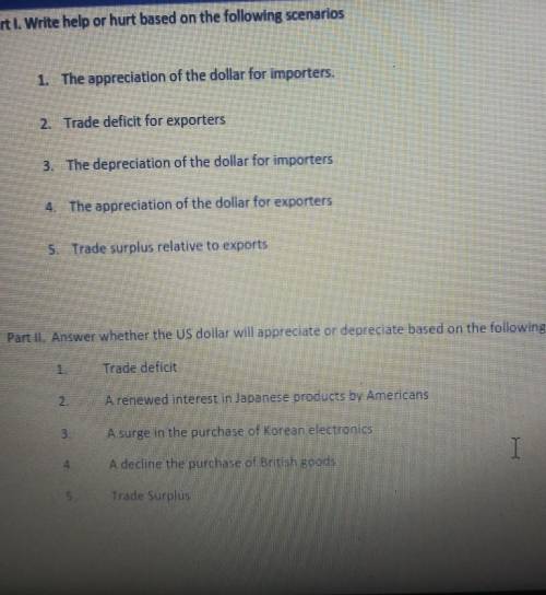 Need help failing economics this will help me pass someone pls help​