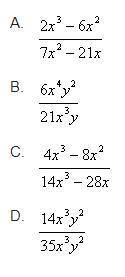 Which of the following is equivalent to 2x/7 ?