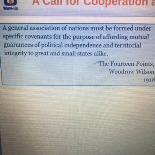 Will give Brainliest!!!

In this passage, the phrase territorial integrity
indicates that the le