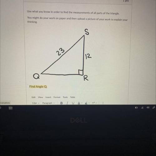 Use what you know in order to find the measurements of all parts of the triangle.

You might do yo