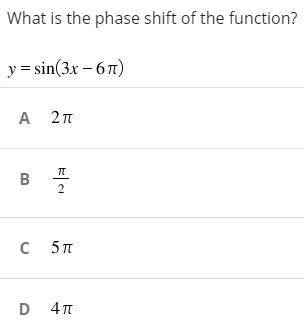 What is the phase shift of the function?