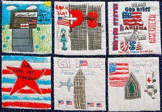 Design your own Square of Hope quilt square to memorialize the victims of a terrorist attack. You
