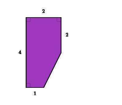 Find the area of the shape shown below. PLZ ANSWER