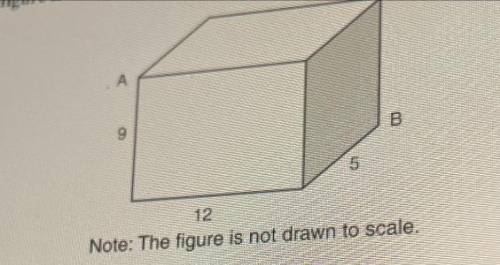 What is the length of the diagonal from Point A to Point B