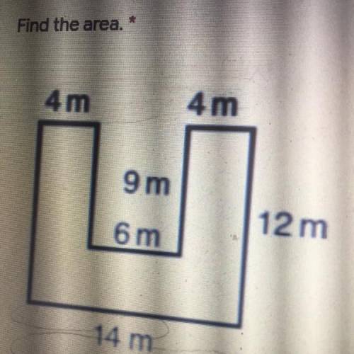 Find the area hurry plss