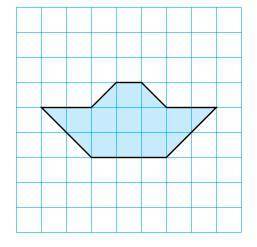 Find the area of the shaded figure.