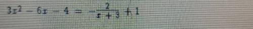 Select the correct answer. Using graphing, what is the approximate solution of this equation?

3x²