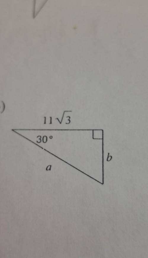 Find the missing side lengths. Leave your answers as radicals in simplest form.

 
Sep by step expl