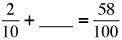 What is the unknown fraction?