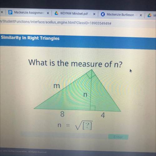 What is the measure of n?