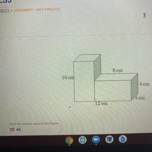 Find the surface area