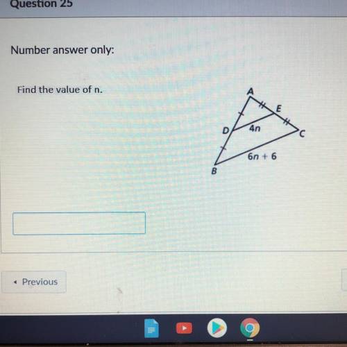 HELPPPPPPPPPPPPPPPPPPPPPP
FIND THE VALUE OF N