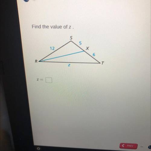 What is the value of z?
No links please!!
