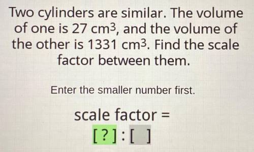 How do i find the scale factor?