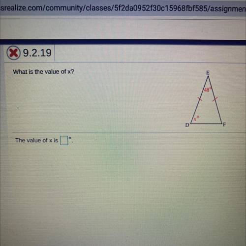 What is the Value of X?