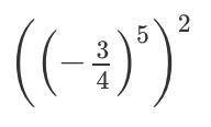 Simplify the expression. Write your answer as a power.