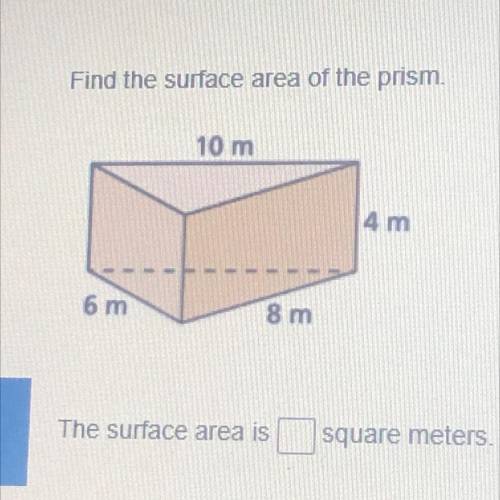 What is the surface area