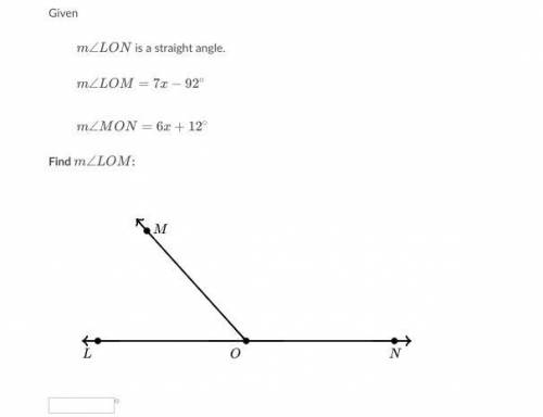 Find m∠LOM for brainliest