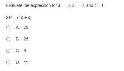 little help here? can't find the right answer and it's a test so I need the best score possible, sa
