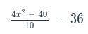 Solve for x
Ps: please be ask Descriptive as possible, so I can learn how to do this Thanks!