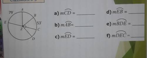 Arcs and Central Angles ​