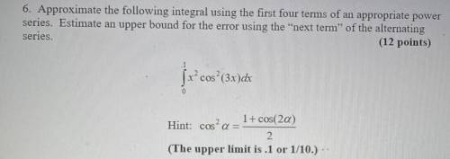Help please! i award the brainliest answer! it’s for my calculus class