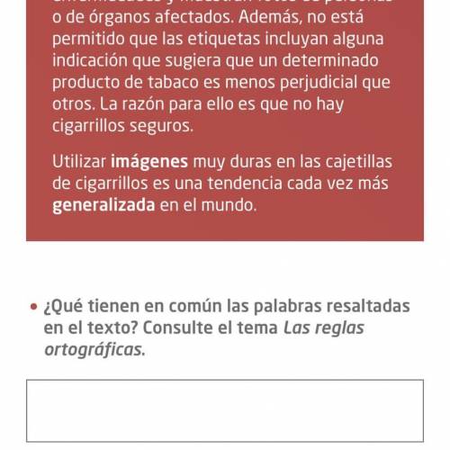 Las etiquetas en los paquetes de tabaco son eficaces y rentables para advertir acerca de los peligr