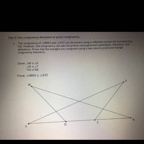 Given m=x
N=y
Yo=nz 
Prove mno =xyz