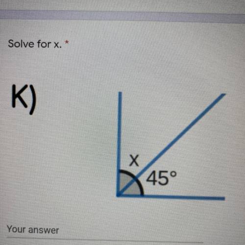 Solve for x. 
Please help