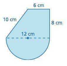 Find the perimeter of the figure to the nearest hundredth.