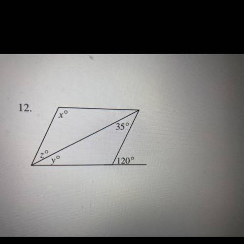 Find the missing value for the parallelogram