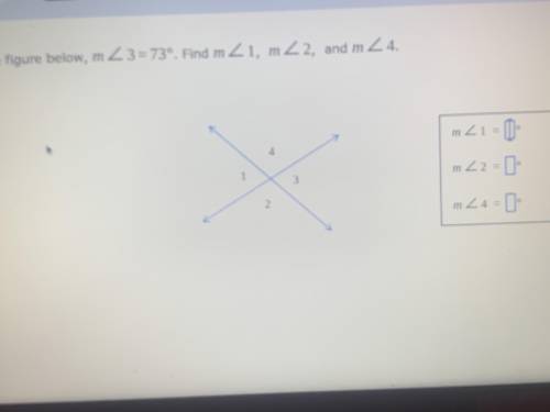 In the figure below, m /3=73*