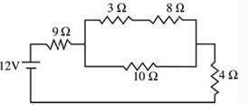 Compare the current in the 8-ohm resistors to the current in the 4-ohm resistors.

Compare the cur
