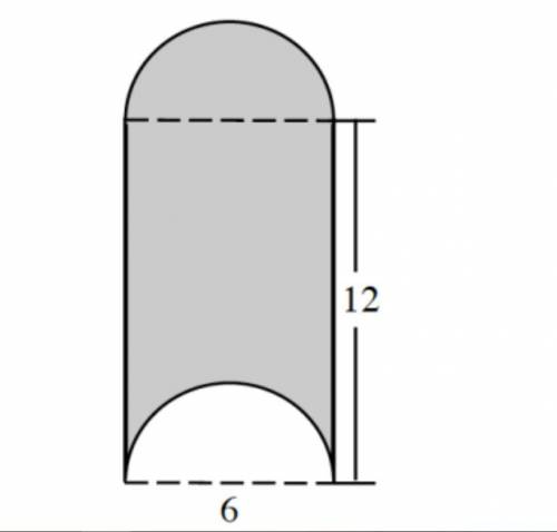 Solve for the perimeter and keep it in pi