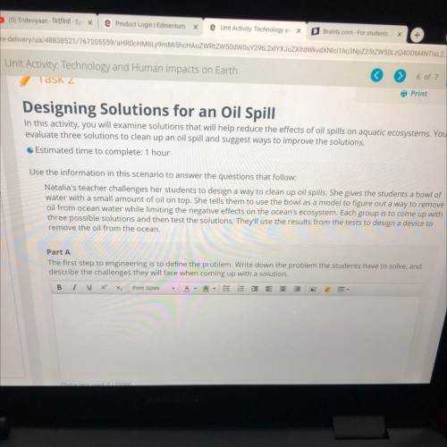 Designing Solutions for an Oil Spill

In this activity, you will examine solutions that will help